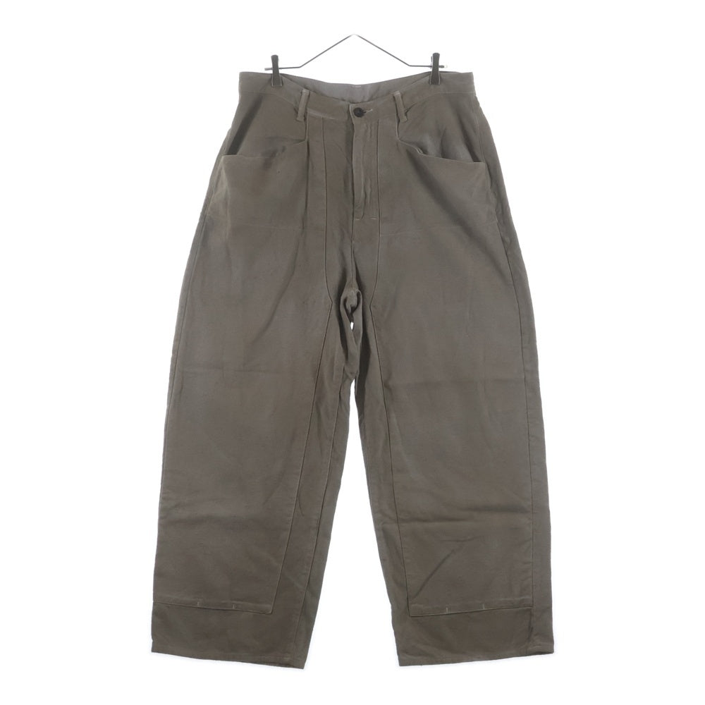ANCELLM(アンセルム) RDUCK DOUBLEKNEE PANTS アールダック ダブルニーパンツ グレー ANC-PT112