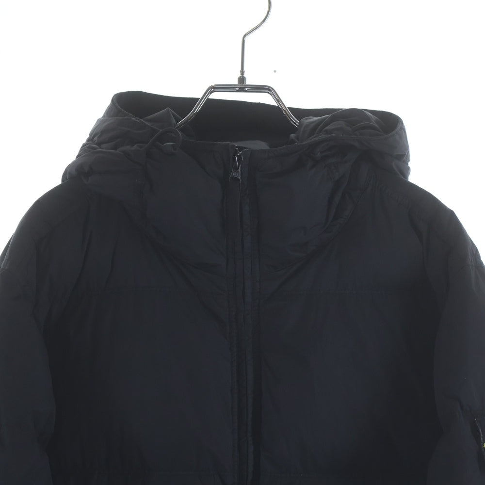 STONE ISLAND(ストーンアイランド) GARMENT DYED ガーメントダイ ジップアップナイロンダウンジャケット ブラック 811540723