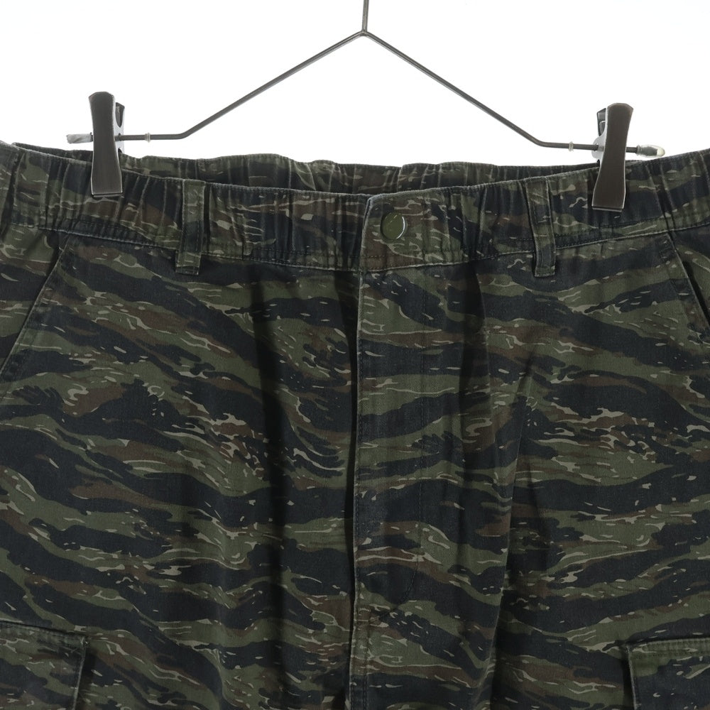 SUPREME(シュプリーム) 24SS Cargo Short Olive Tiger Camo オリーブタイガーカモ柄 カーゴショートパンツ カーキ
