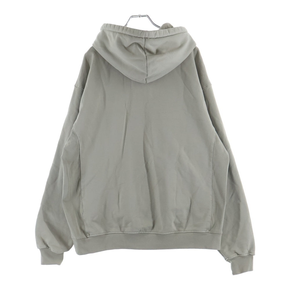 KITH(キス) Williams 4 Hoodie ウィリアムス ワンポイントロゴ フーディー パーカー ベージュ KH2617