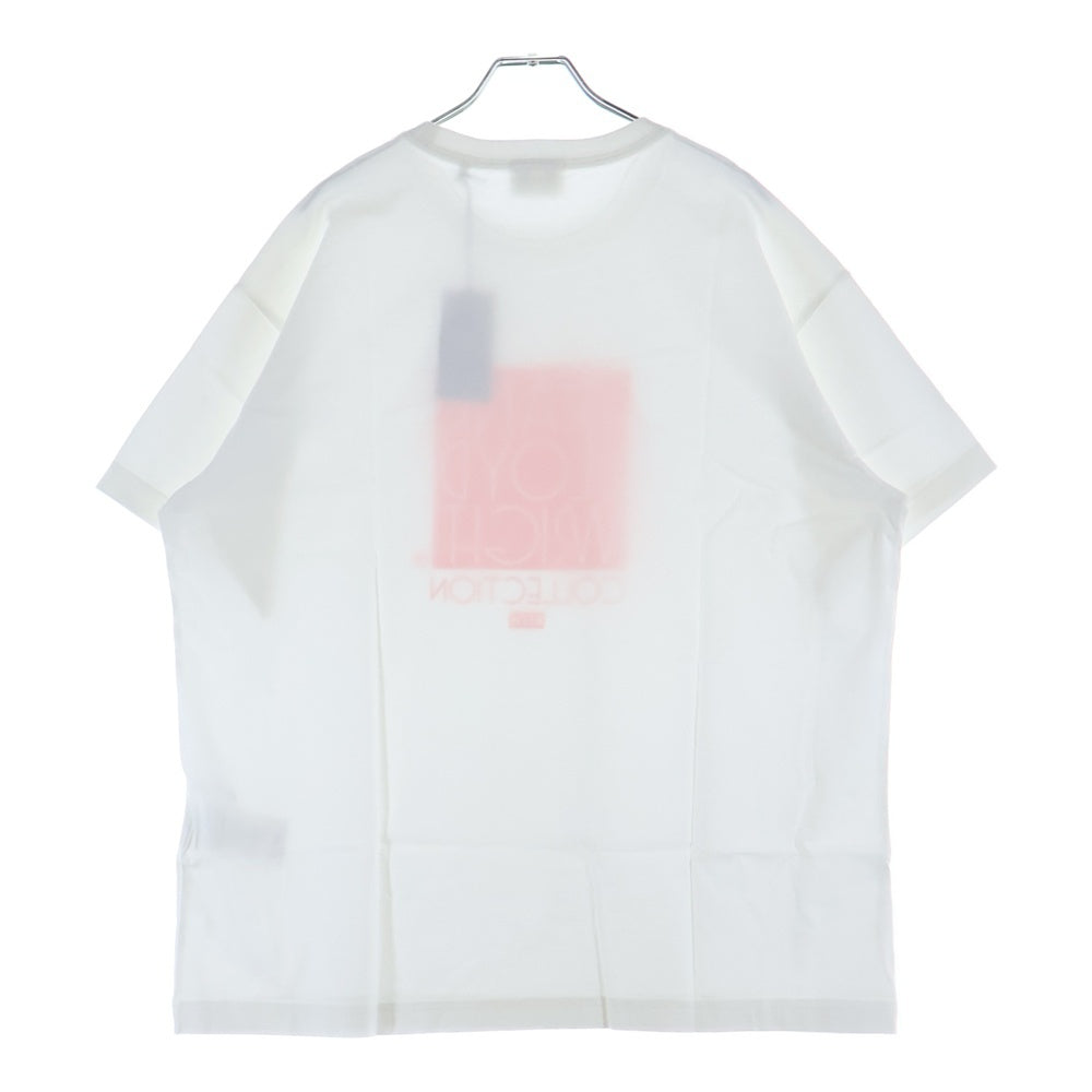 KITH(キス) ×FRANK LLOYD WRIGHT フランク ロイド ライト フロントロゴデザイン クルーネック カットソー 半袖Tシャツ ホワイト KHM030965-101
