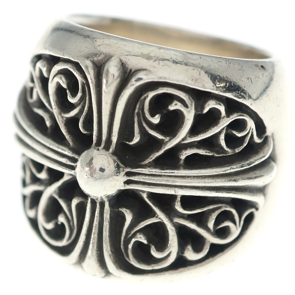 CHROME HEARTS(クロムハーツ) CLASSIC OVAL クラシックオーバルクロス リング シルバー BCA340