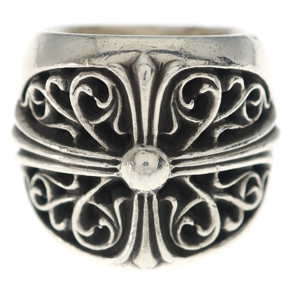 CHROME HEARTS(クロムハーツ) CLASSIC OVAL クラシックオーバルクロス リング シルバー BCA340