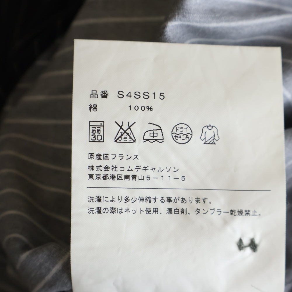 SUPREME(シュプリーム) 14SS ×COMME Des GARCONS SHIRT Baseball Shirt コムデギャルソンシャツ ベースボール半袖シャツ ブラック