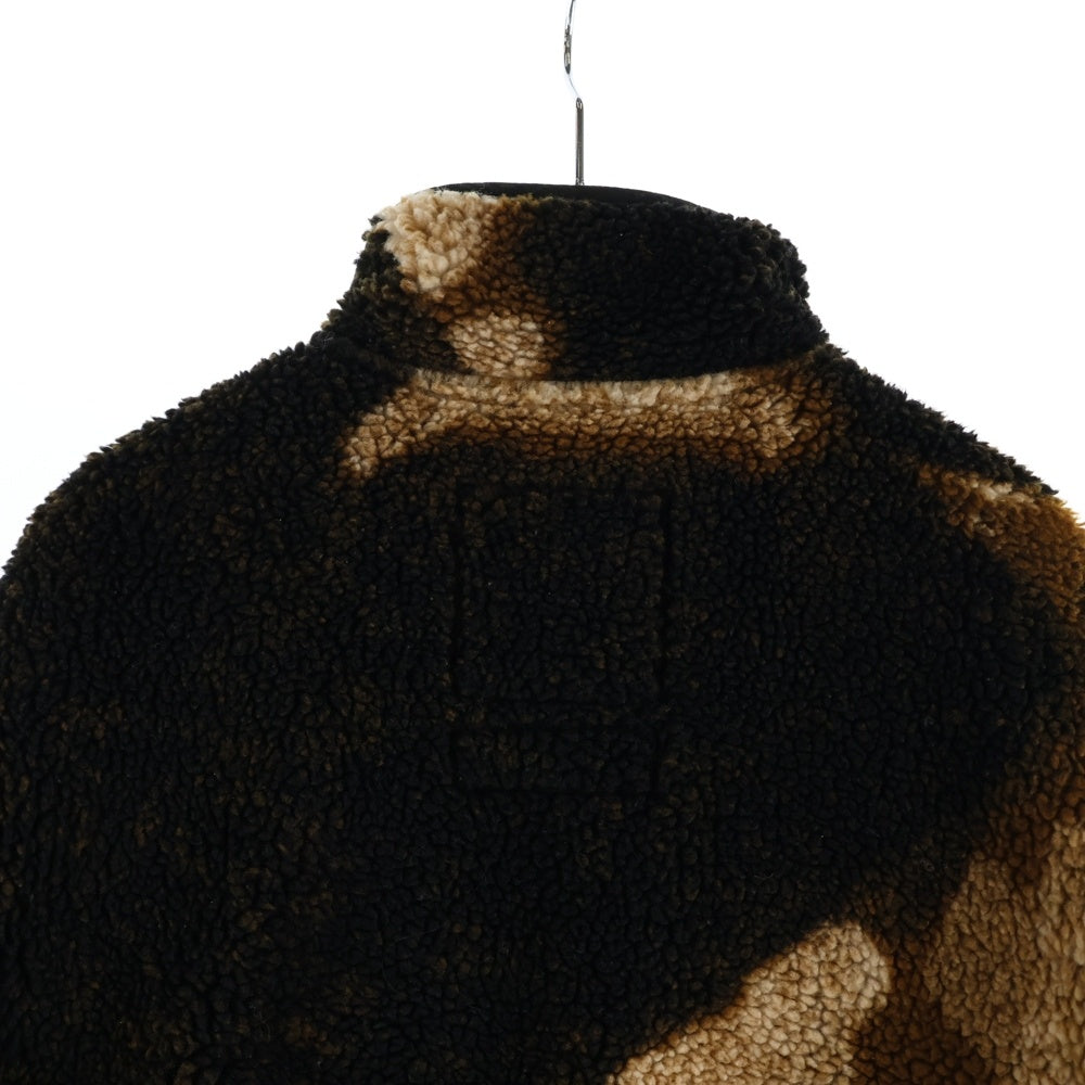 SUPREME(シュプリーム) 21AW ×The North Face Bleached Fleece Jacket ノースフェイス ブリーチド フリースジャケット ブラウン NA52100I