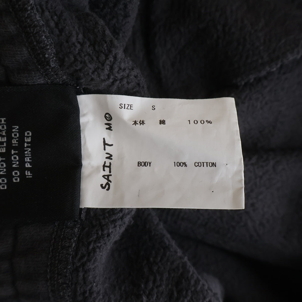 SAINT MICHAEL(セントマイケル) Bone Sweatpants ボーンスウェットパンツ ヴィンテージ加工 ボトムス チャコール SM-A22-0000-081