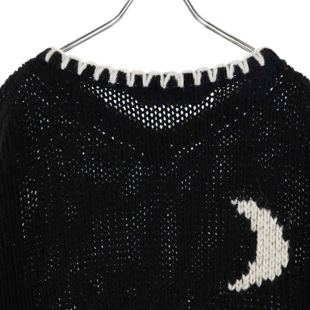 Palm Angels(パームエンジェルス) NIGHTSKY SWEATER ナイトスカイウェア ニット セーター ブラック