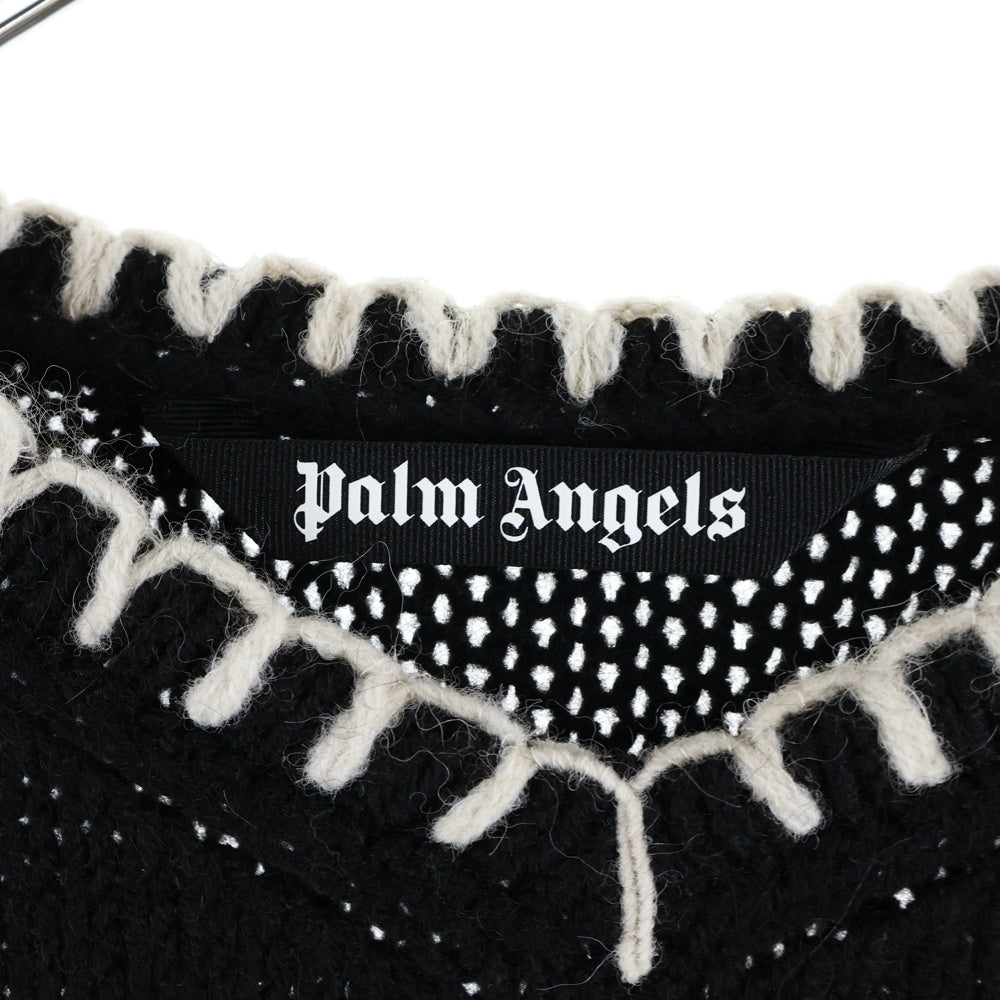 Palm Angels(パームエンジェルス) NIGHTSKY SWEATER ナイトスカイウェア ニット セーター ブラック