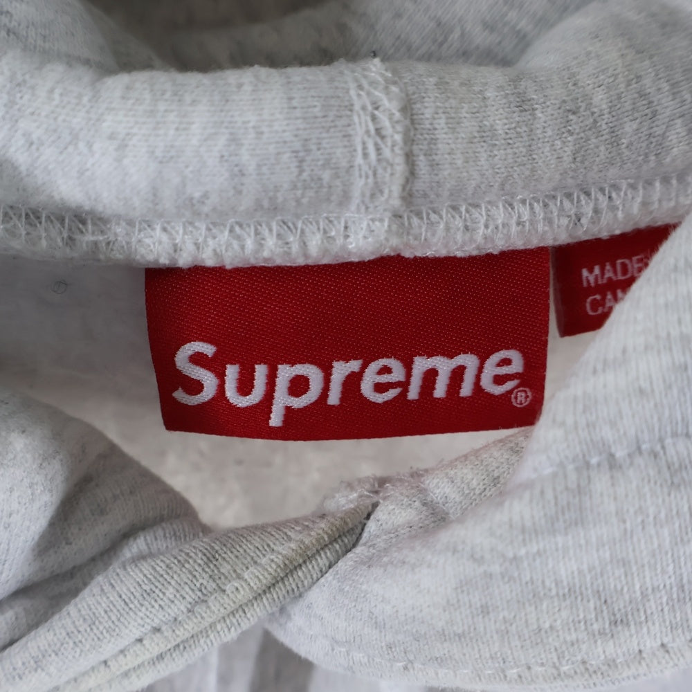 SUPREME(シュプリーム) 23AW Box Logo Hooded sweatshirt 迷彩柄 ボックスロゴデザイン フーデッド スウェット パーカー グレー
