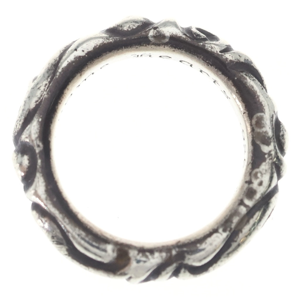 CHROME HEARTS(クロムハーツ) SCRL BAND スクロールバンド リング シルバー BCA351
