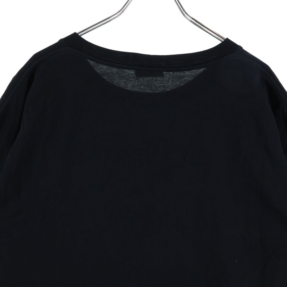 CELINE(セリーヌ) 23AW LE PALACE TEE ル・パラス ロゴプリント クルーネック半袖Tシャツ ブラック 2X61I671Q