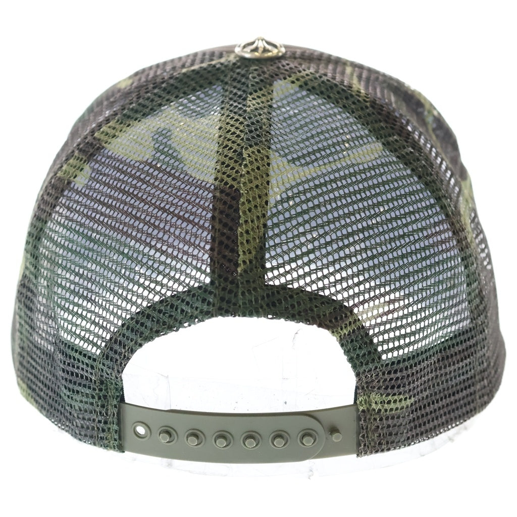 CHROME HEARTS(クロムハーツ) TRUCKER CAP トラッカーキャップ CHパッチクロスボール付カモフラメッシュ帽子