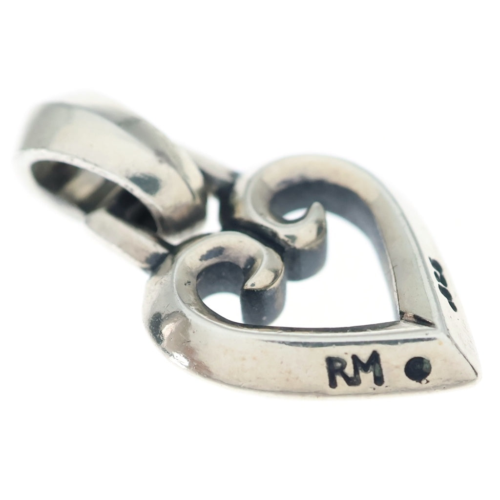 REID MFG(リード エムエフジー) GOTHIC HEART CHARM ゴシックハートチャーム ペンダントトップ シルバー