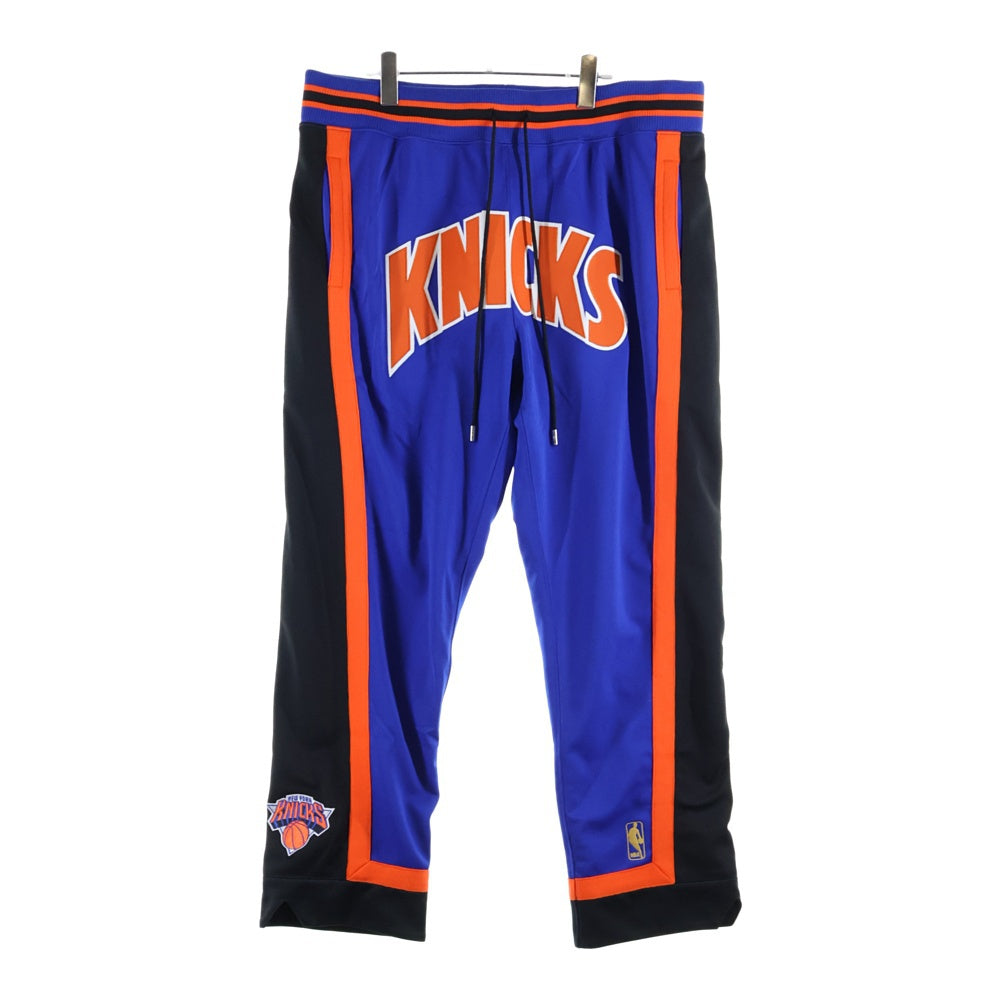 Mitchell&Ness(ミッチェル アンド ネス) xJust Don Pants ニューヨーク・ニックス ジャスト・ドン パンツ ブルー ボトムス