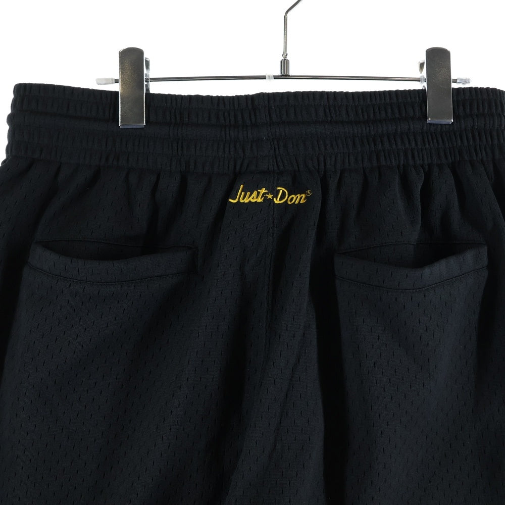 Mitchell&Ness(ミッチェル アンド ネス) PRACTICE SHORTS LAKERS プラクティスショーツ レイカーズ バスケットパンツ ブラック