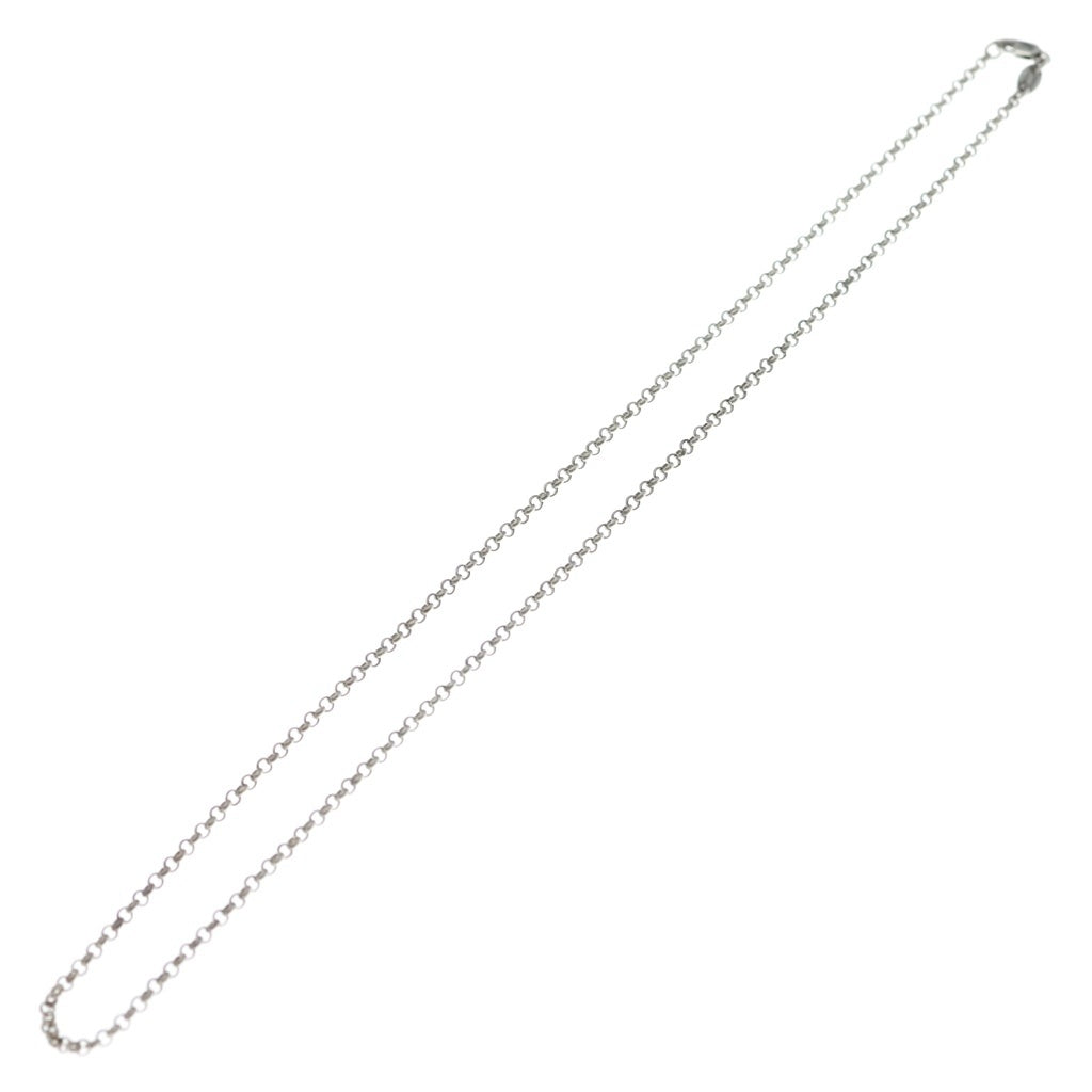 CHROME HEARTS(クロムハーツ) NECKCHAIN R18 ロールチェーンネックレス 18inch シルバー BCA083