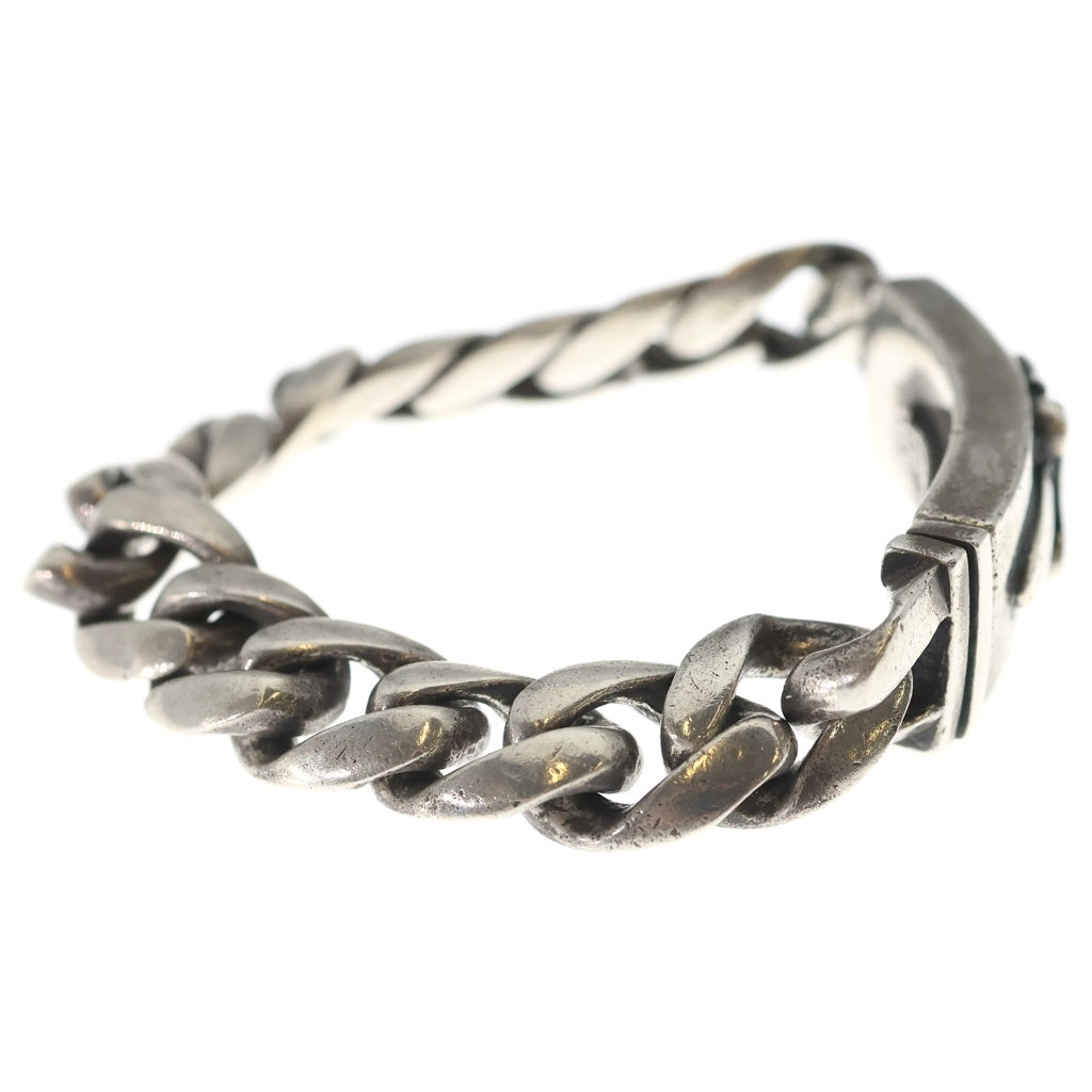 CHROME HEARTS(クロムハーツ) OLD ID DAGGER ダガーIDクラシックリンクブレスレット 13LINK シルバー BCA156