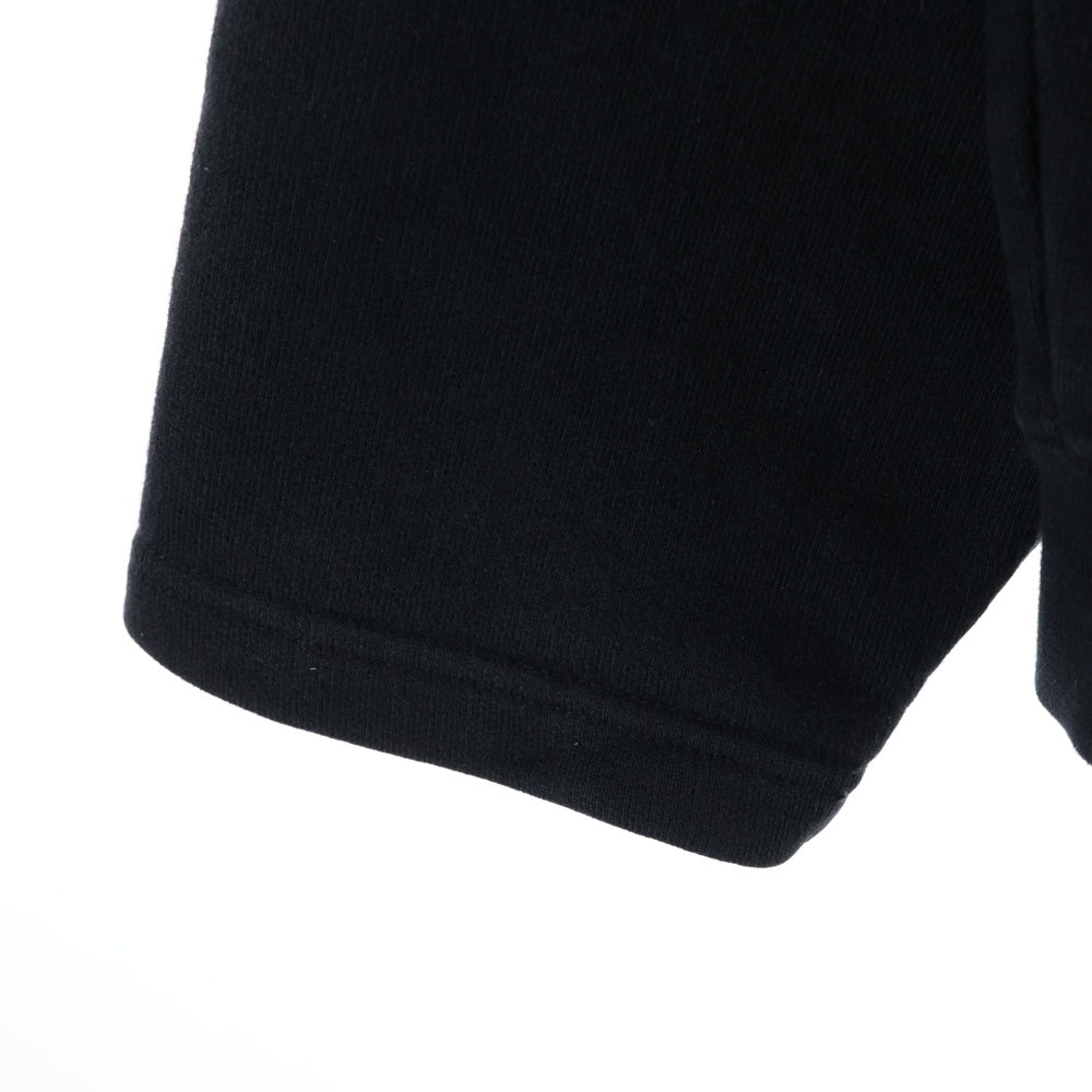 VETEMENTS(ヴェトモン) 17AW Logo Embroidered Sweatshirts ロゴ刺繍 クルーネックスウェット トレーナー ブラック