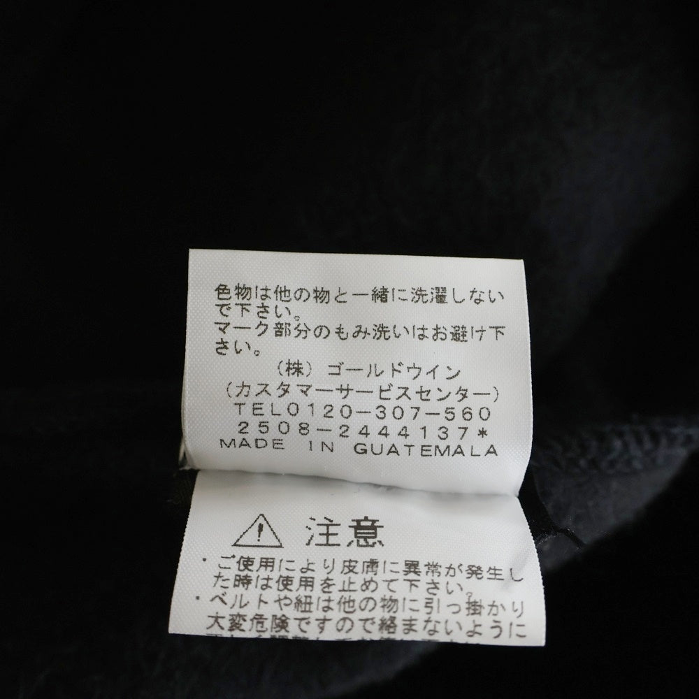 THE NORTH FACE(ザノースフェイス) ×CDG シーディージー ロゴデザイン ドローストリング スウェットパンツ ブラック NB02603CD