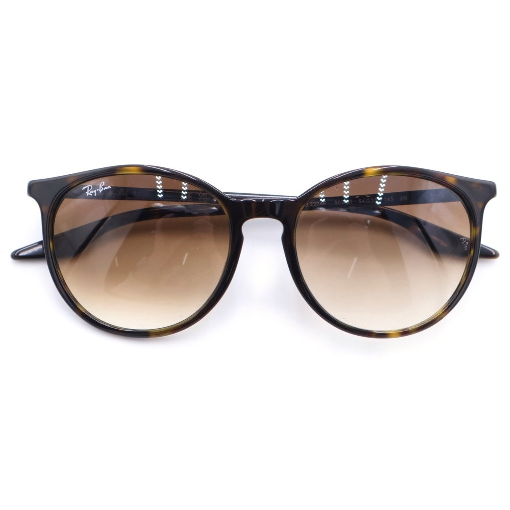 Ray Ban(レイバン) RB2204F ボストンシェイプサングラス ブラウン レディース