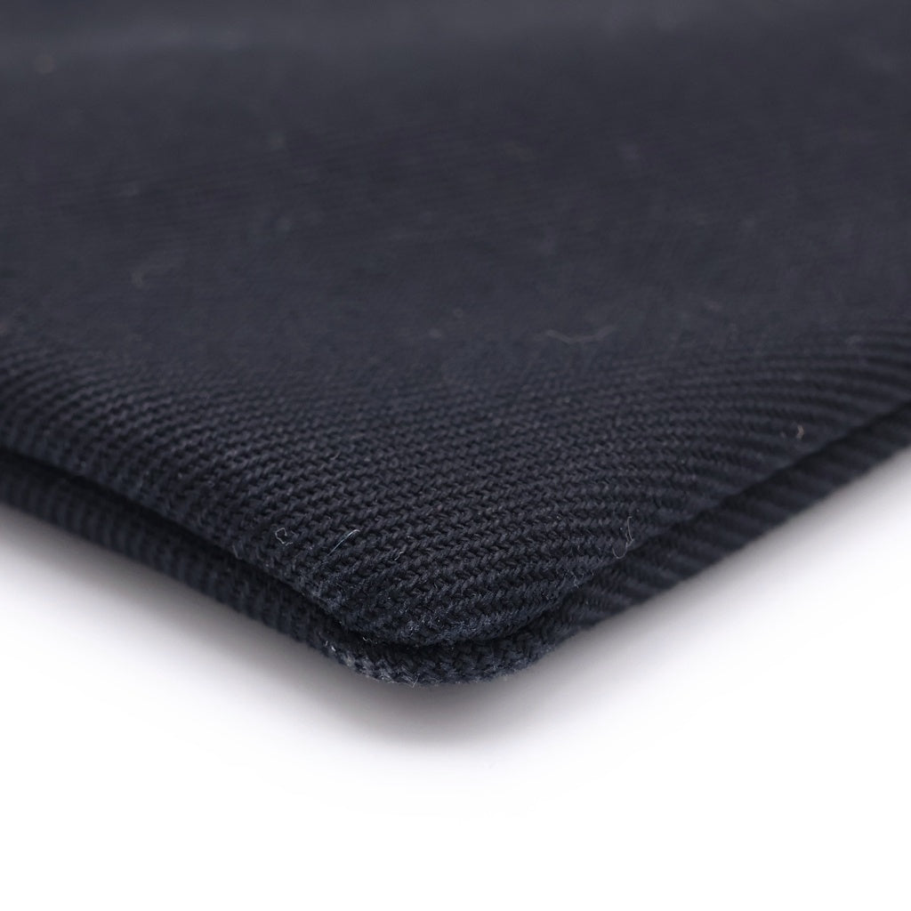 SAINT LAURENT PARIS(サンローランパリ) Clutch Bag Canvas Fabric クラッチバッグ キャンバス生地 ブラック