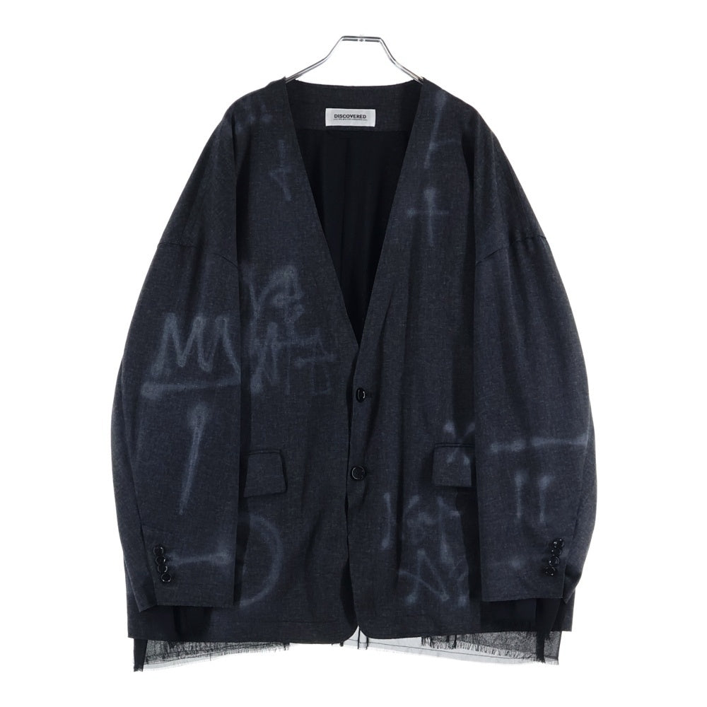 DISCOVERED(ディスカバード) Tailored Jacket Outerwear テーラードジャケット アウター ブラック