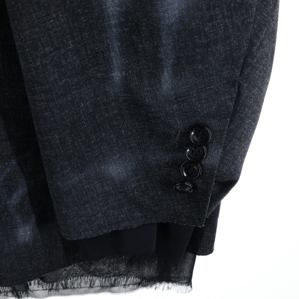 DISCOVERED(ディスカバード) Tailored Jacket Outerwear テーラードジャケット アウター ブラック
