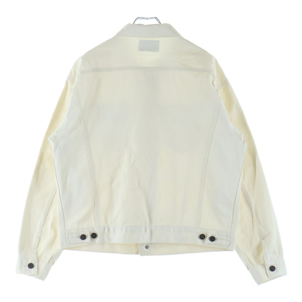 CIOTA(シオタ) 24SS GOLF JACKET ゴルフ マルチポケット デニムジャケット ホワイト BZLM-115