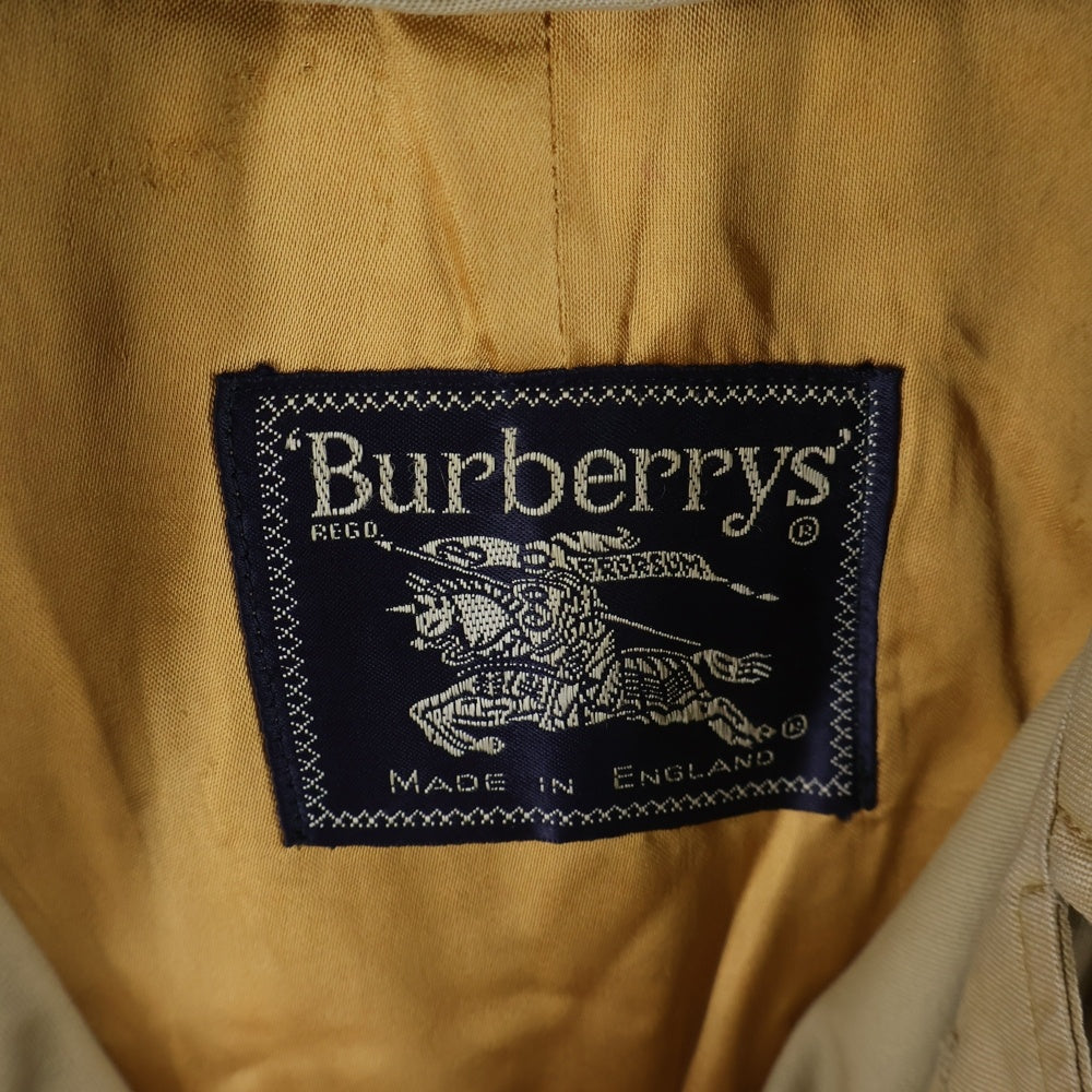 BURBERRY(バーバリー) 80S VINTAGE ヴィンテージ ノバチェックライナー付き トレンチコート ブラウン