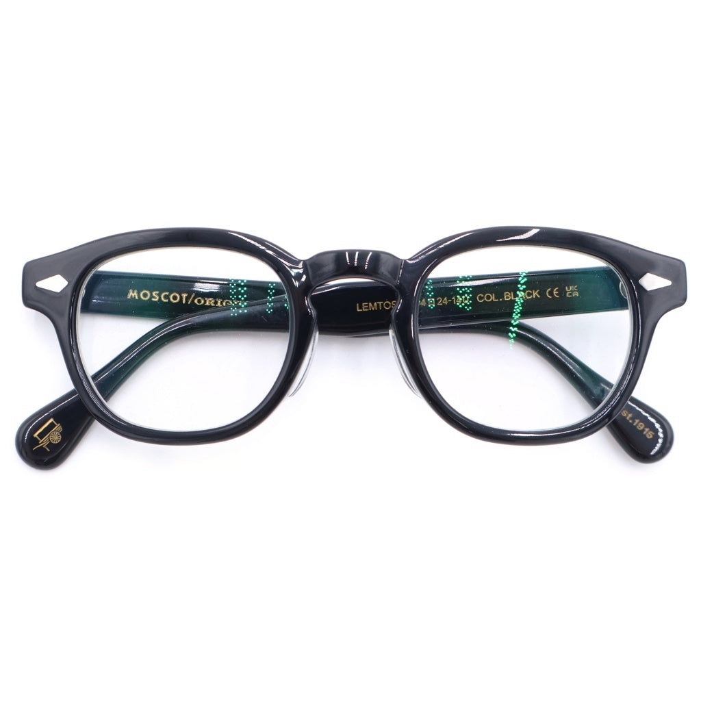 MOSCOT(モスコット) LEMTOSH レムトッシュ ウェリントン サングラス 眼鏡 ブラック レディース