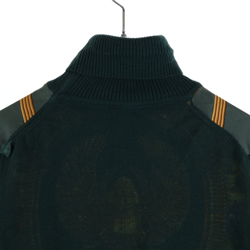 HERMES(エルメス) High-Neck Ribbed Knit Sweater ハイネックリブニットセーター トップス グリーン