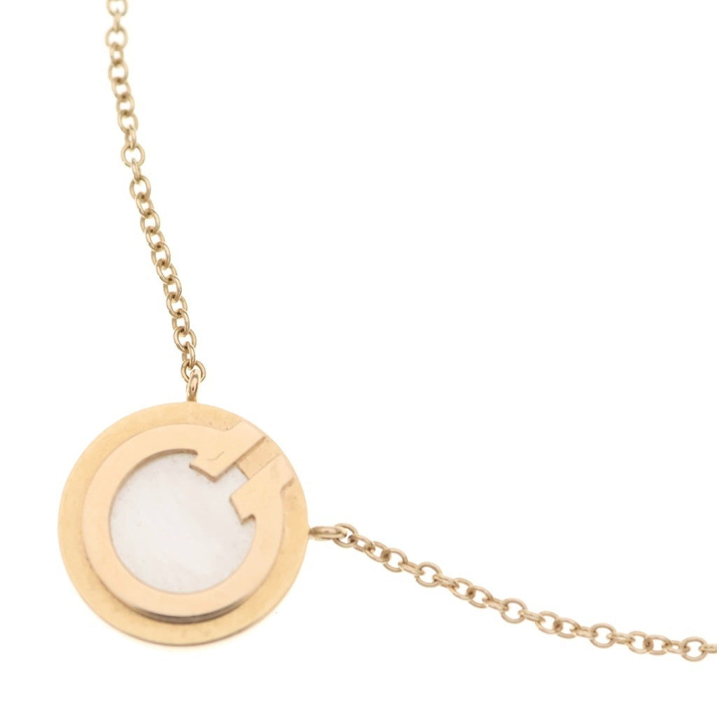 TIFFANY & Co.(ティファニー) Shell Necklace With Circle シェルネックレス トゥサークル ペンダント K18 ゴールド