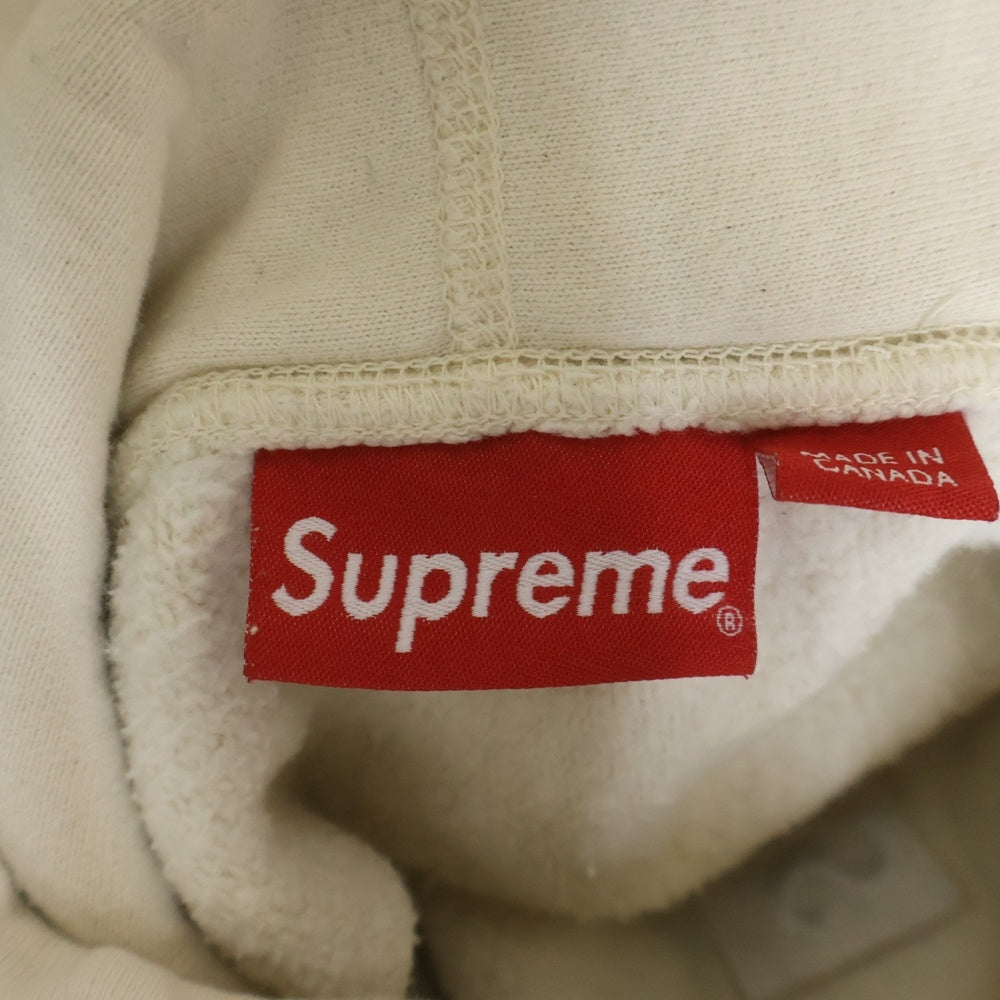 SUPREME(シュプリーム) 20AW Cross Box Logo Hooded Sweat Shirt クロスボックスロゴデザイン フーデッド スウェット パーカー ベージュ