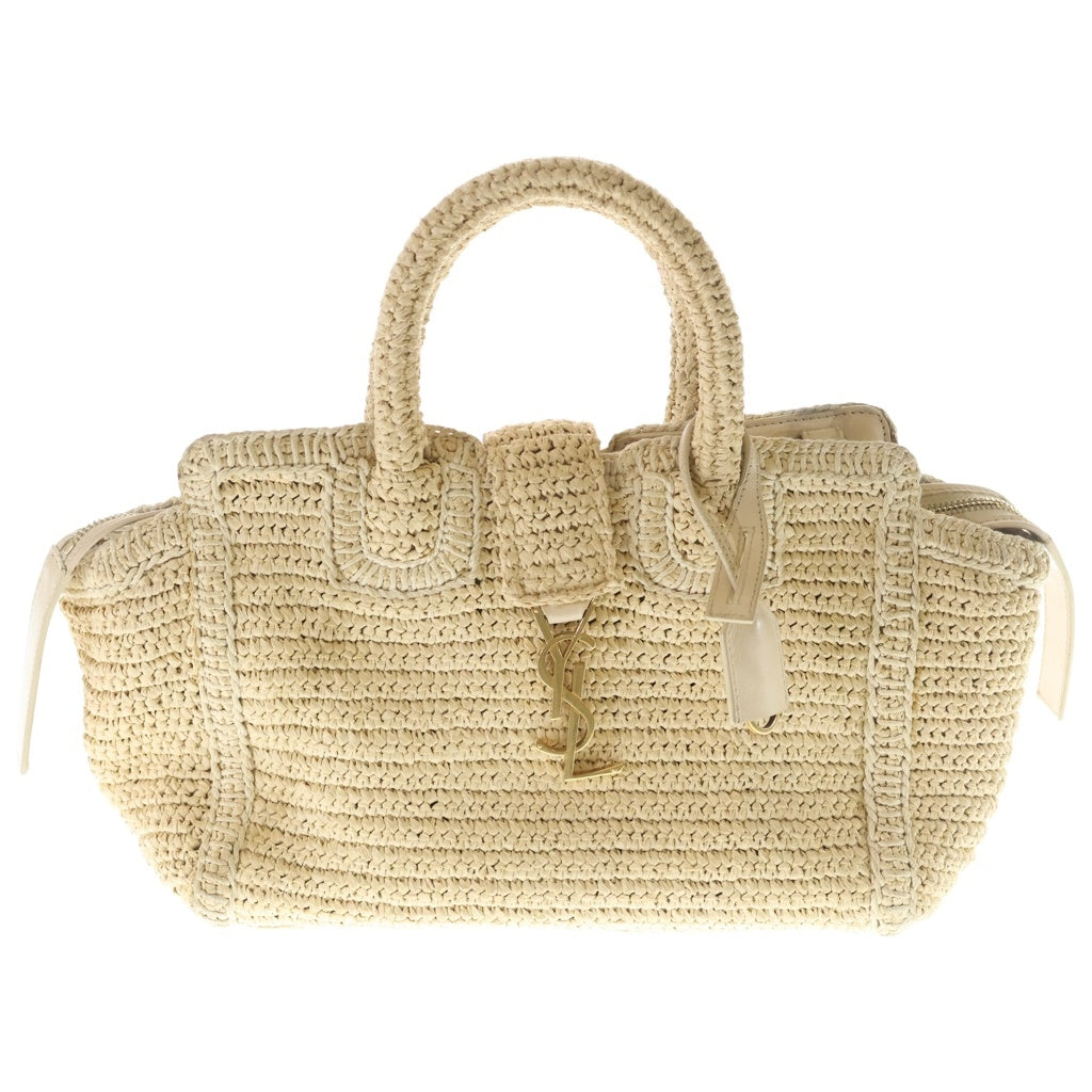 SAINT LAURENT PARIS(サンローランパリ) ベイビーダウンタウンカバス 2WAYショルダーバッグ ベージュ 436834 レディース