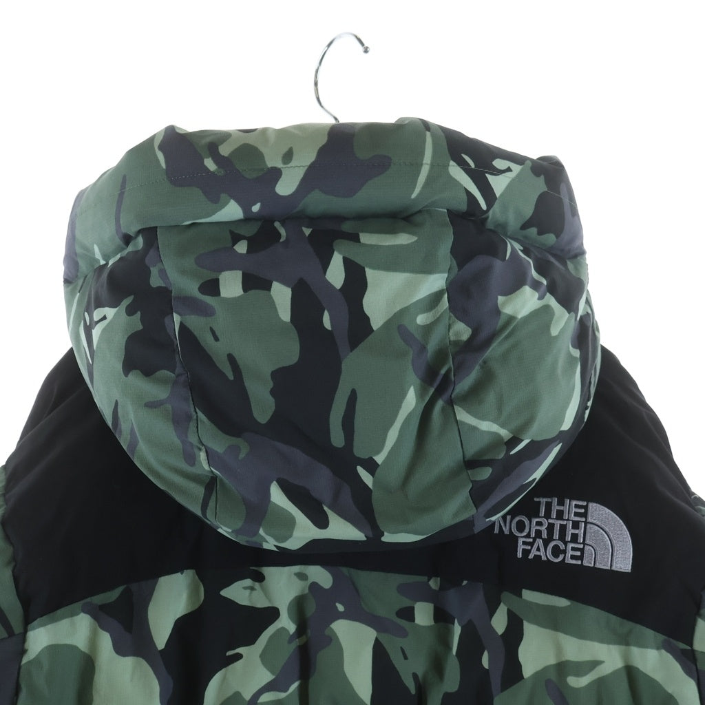 THE NORTH FACE(ザノースフェイス) NV BALTRO LIGHT JACKET 迷彩柄 バルトロ フーデッド ジップアップ ダウンジャケット カーキ ND91951