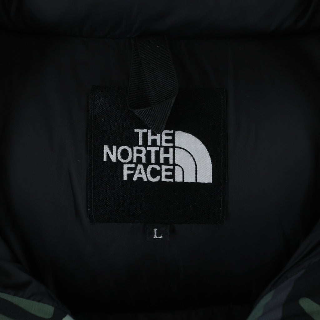 THE NORTH FACE(ザノースフェイス) NV BALTRO LIGHT JACKET 迷彩柄 バルトロ フーデッド ジップアップ ダウンジャケット カーキ ND91951