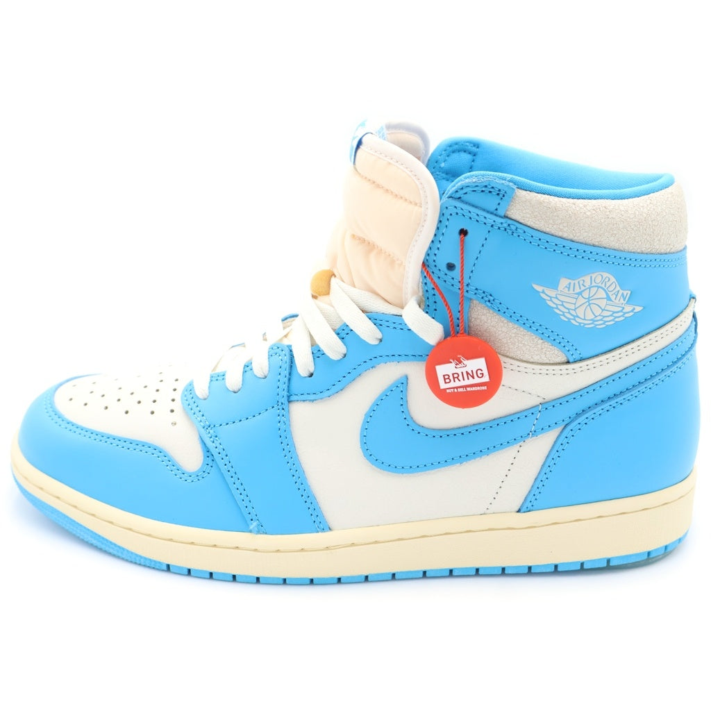 NIKE(ナイキ) AIR JORDAN 1 RETRO HIGH OG UNC REIMAGINED エアジョーダン1 レトロ リイマジンド ハイカットスニーカー ホワイト/ブルー US12.5/30.5cm DZ5485-402