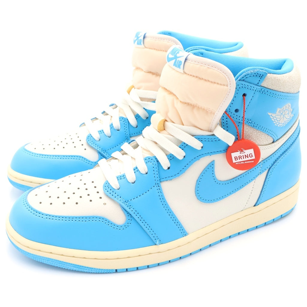 NIKE(ナイキ) AIR JORDAN 1 RETRO HIGH OG UNC REIMAGINED エアジョーダン1 レトロ リイマジンド ハイカットスニーカー ホワイト/ブルー US12.5/30.5cm DZ5485-402