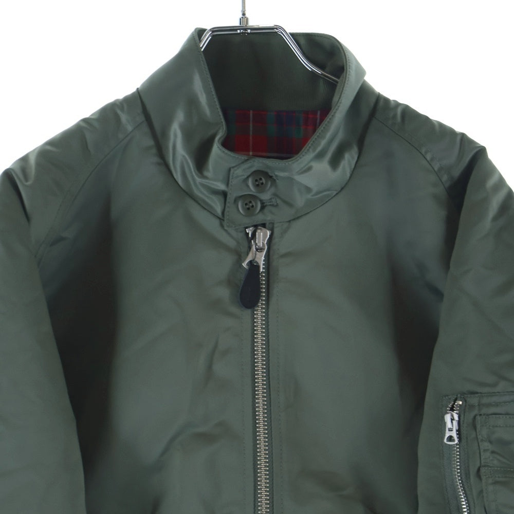 HUF(ハフ) ×BARACUTA Cotton G9 Box Jacket バクラー ボックスジャケット ハリントンジャケット スイングトップブルゾン カーキ