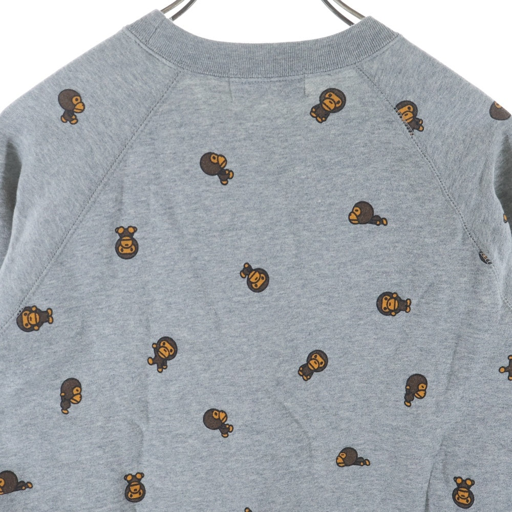 A BATHING APE(アベイシングエイプ) Milo Sweat Sweater マイロ スウェット セーター グレー