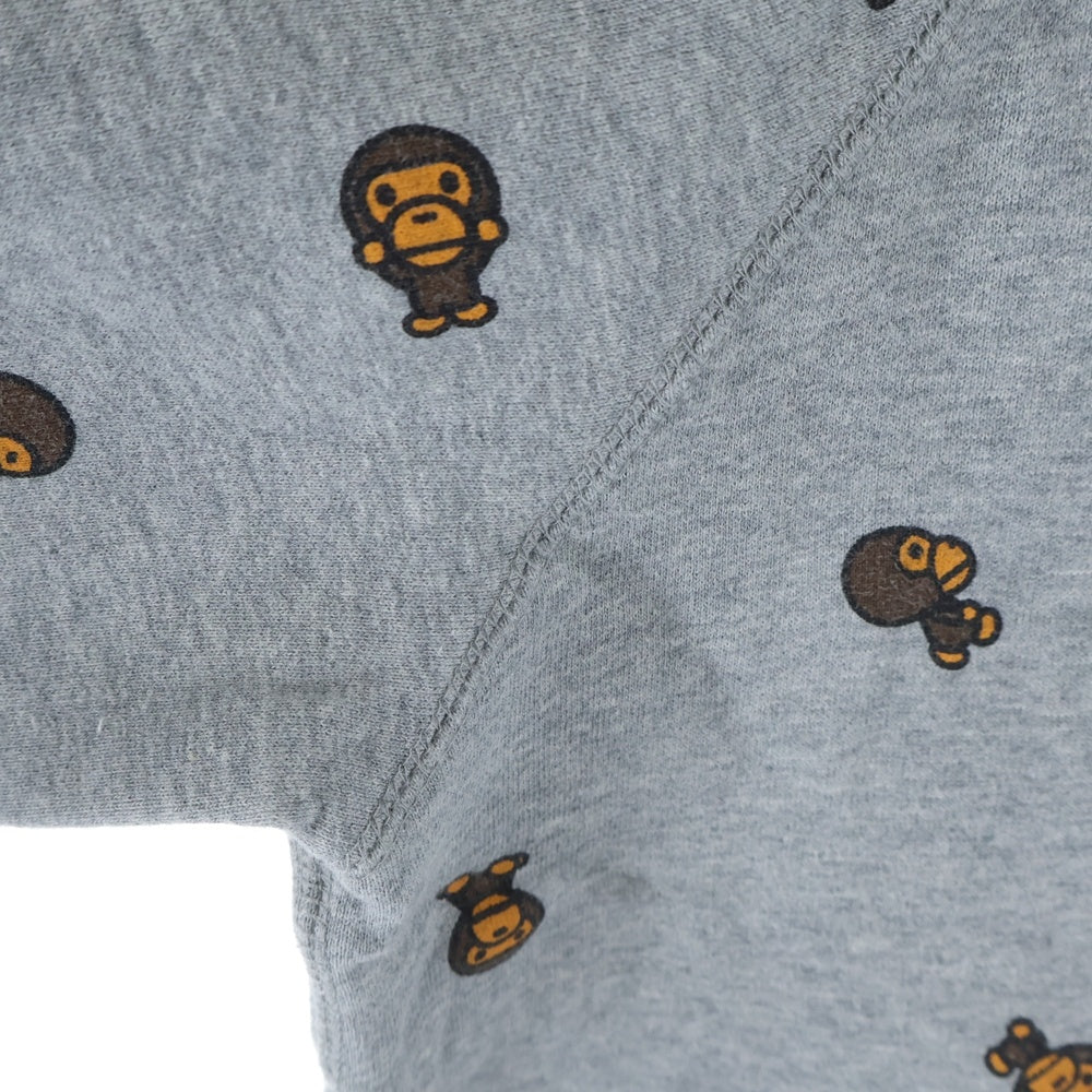 A BATHING APE(アベイシングエイプ) Milo Sweat Sweater マイロ スウェット セーター グレー