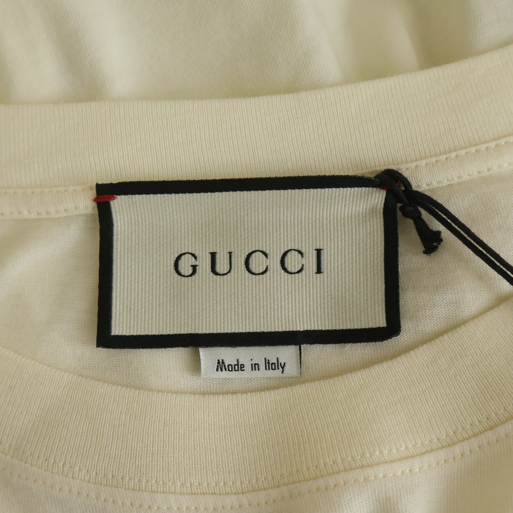 GUCCI(グッチ) Tiger Oversized Short-Sleeve T-Shirt タイガーオーバーサイズ 半袖Tシャツ ホワイト 549099