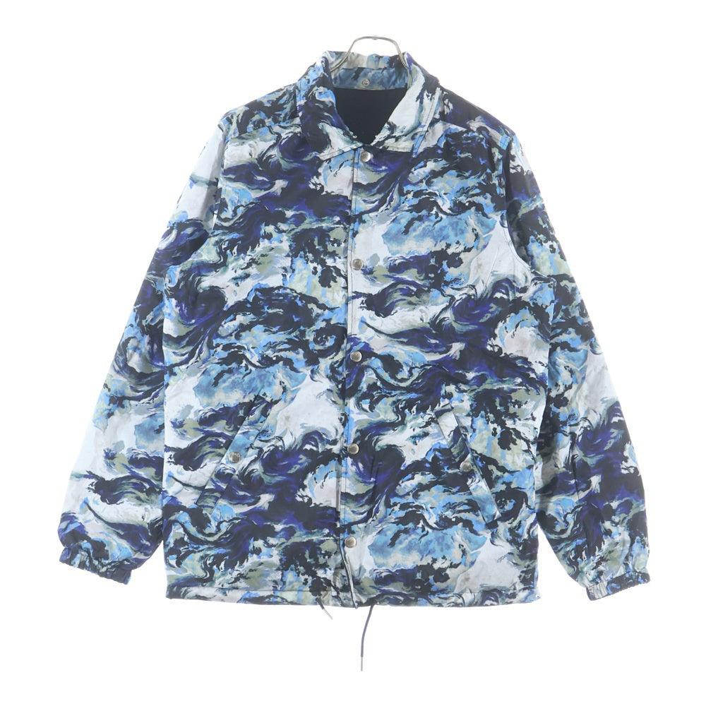 KENZO(ケンゾー) マルチ総柄ボンバージャケット アウター ブルー F9650U3641NH