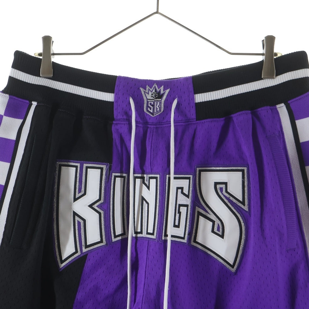 JUSTDON(ジャストドン) ROOKIE SHORTS KINGS ルーキーショーツ キングス バスケットハーフパンツ パープル