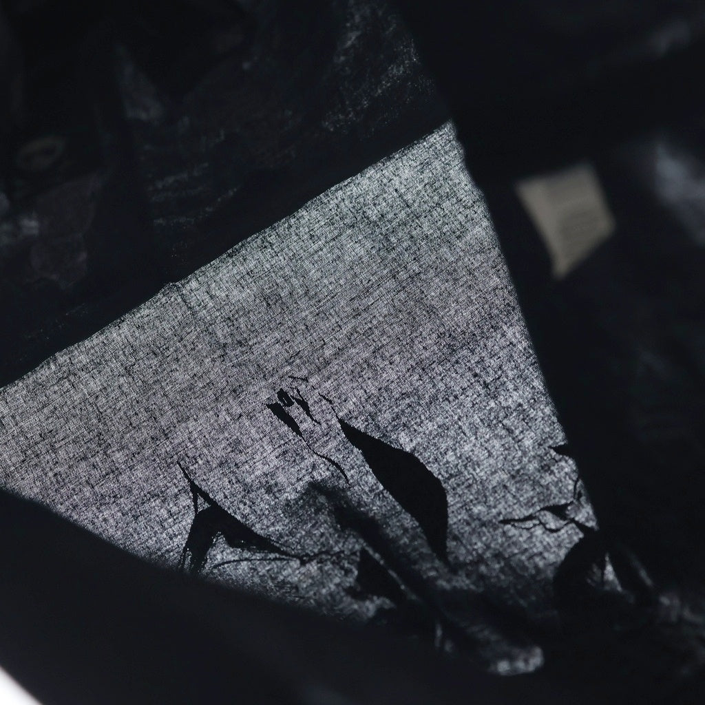 CHROME HEARTS(クロムハーツ) ×YUNGBLUD ヤングブラッド トートバッグ バッチ付き ブラック