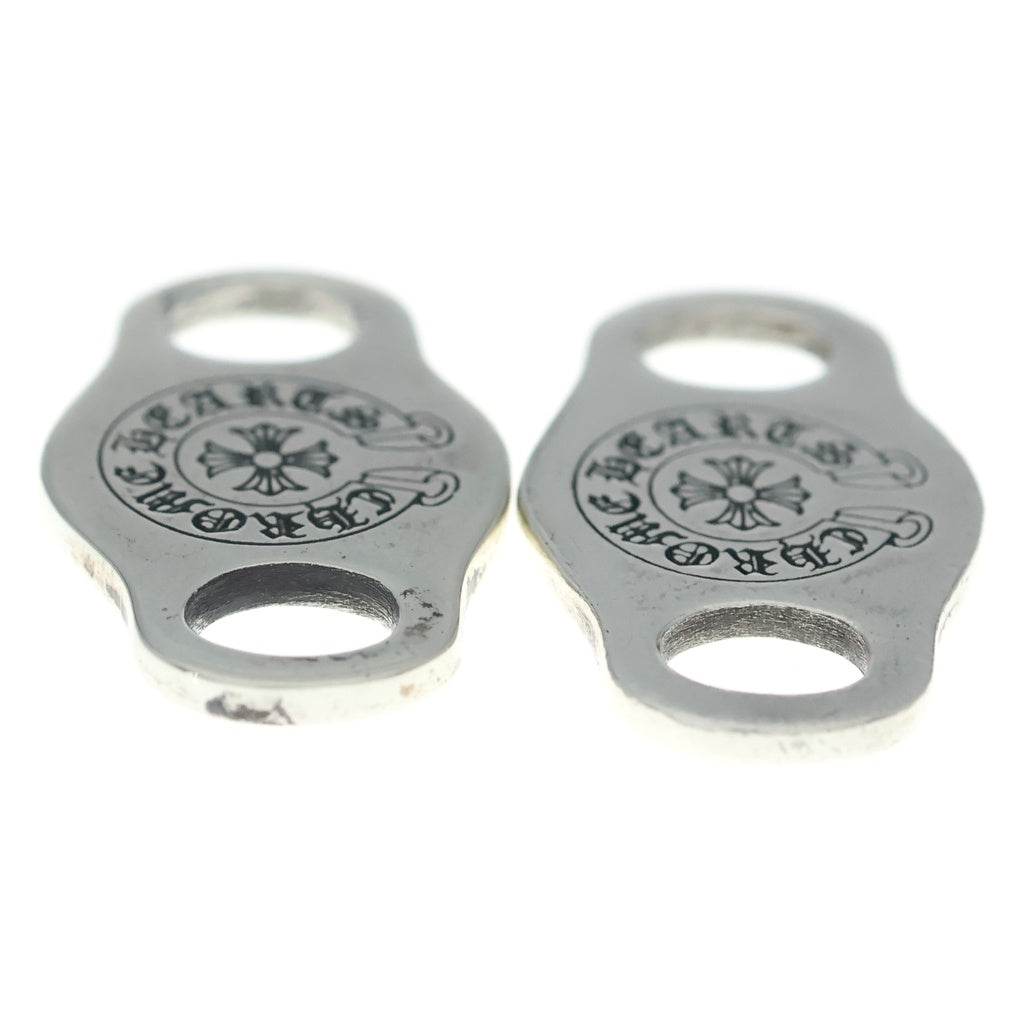 CHROME HEARTS(クロムハーツ) SHOELACE SET V1 シューレース デュブレ 2個セット シルバー BCA313