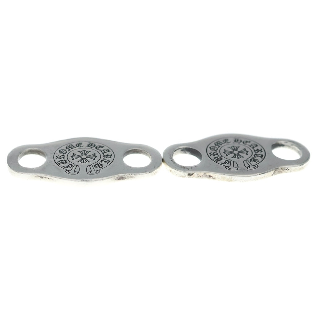 CHROME HEARTS(クロムハーツ) SHOELACE SET V1 シューレース デュブレ 2個セット シルバー BCA313