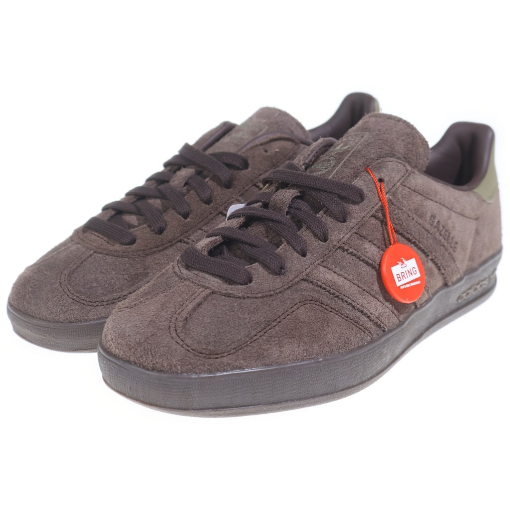 adidas(アディダス) GAZELLE INDOOR ガッツレー インドアー ローカットスニーカー ブラウン 8.5/26.5cm JQ8402