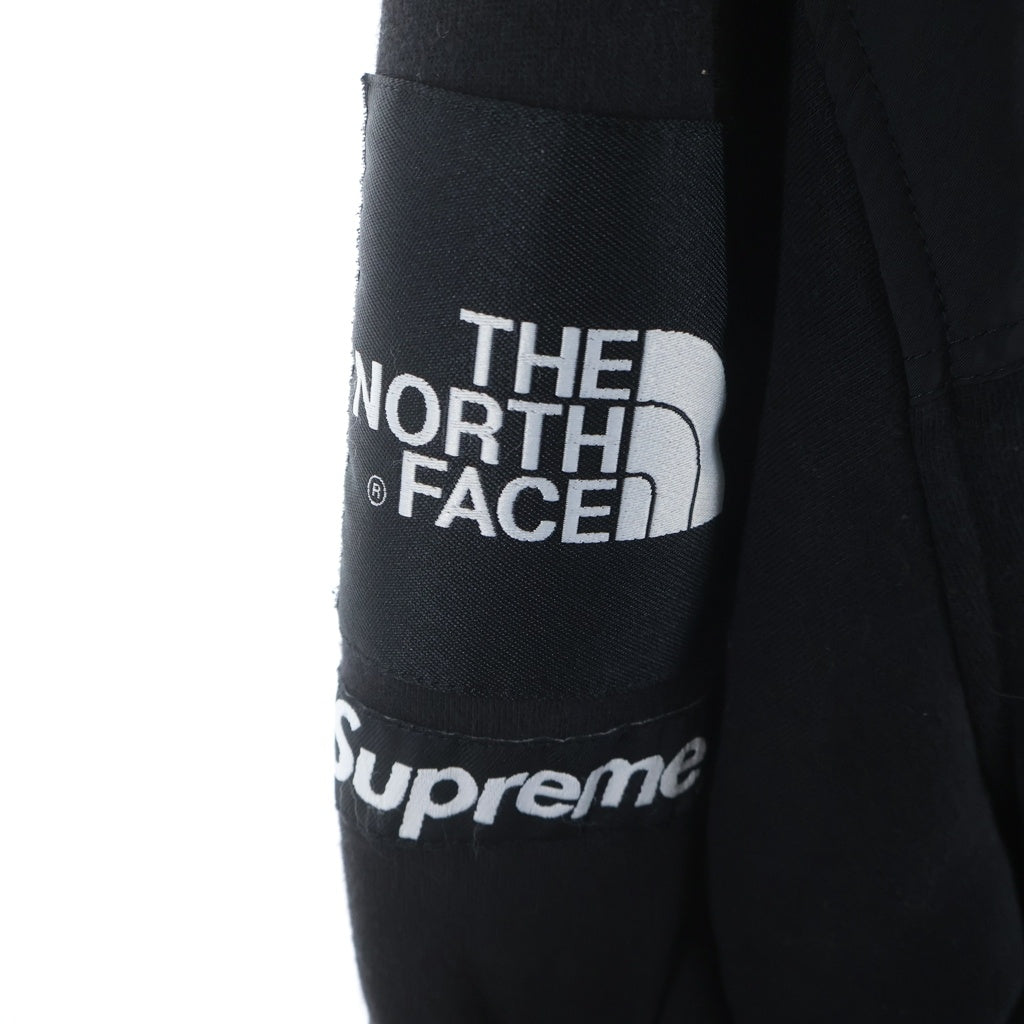 SUPREME(シュプリーム) 16SS × THE NORTH FACE Steep Tech Hooded Sweatshirt NT01602I ザノースフェイス ステープテック プルオーバー ハーフジップフーディー ブラック