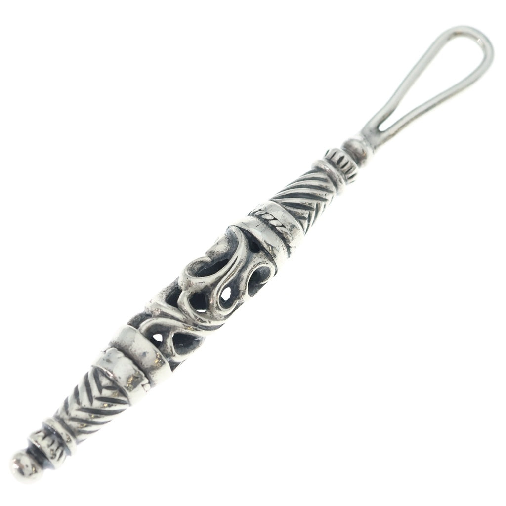 CHROME HEARTS(クロムハーツ) LARGE ROLLER ラージローラー ネックレストップ シルバー
